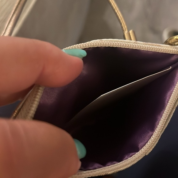 Coach NWT Signature “C” logo wristlet rose gold - Picture 4 of 7